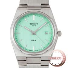 TISSOT PRX 40mm utomatic Stainless Steel Green Dial Used