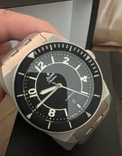 Stowa Seatime Diver Watch - Titanium - Factory Bracelet - 3 Straps - RARE!