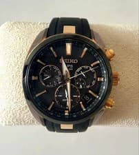 SEIKO Astron SBXC024 5X53-0AJ0 Black Dial Solar Men's Watch Used Working #11