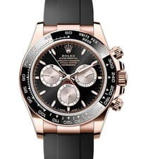 Rolex Daytona Rose Gold Black Dial Sundust Sub Dials (126515ln-0002)