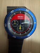 Seiko Giugiaro Spirit Chronograph Limited 300 Deadstock Black Dial Used