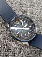 Citizen Promaster Nighthawk Eco-Drive GMT B877-R009231 Steel Pilot Watch Works