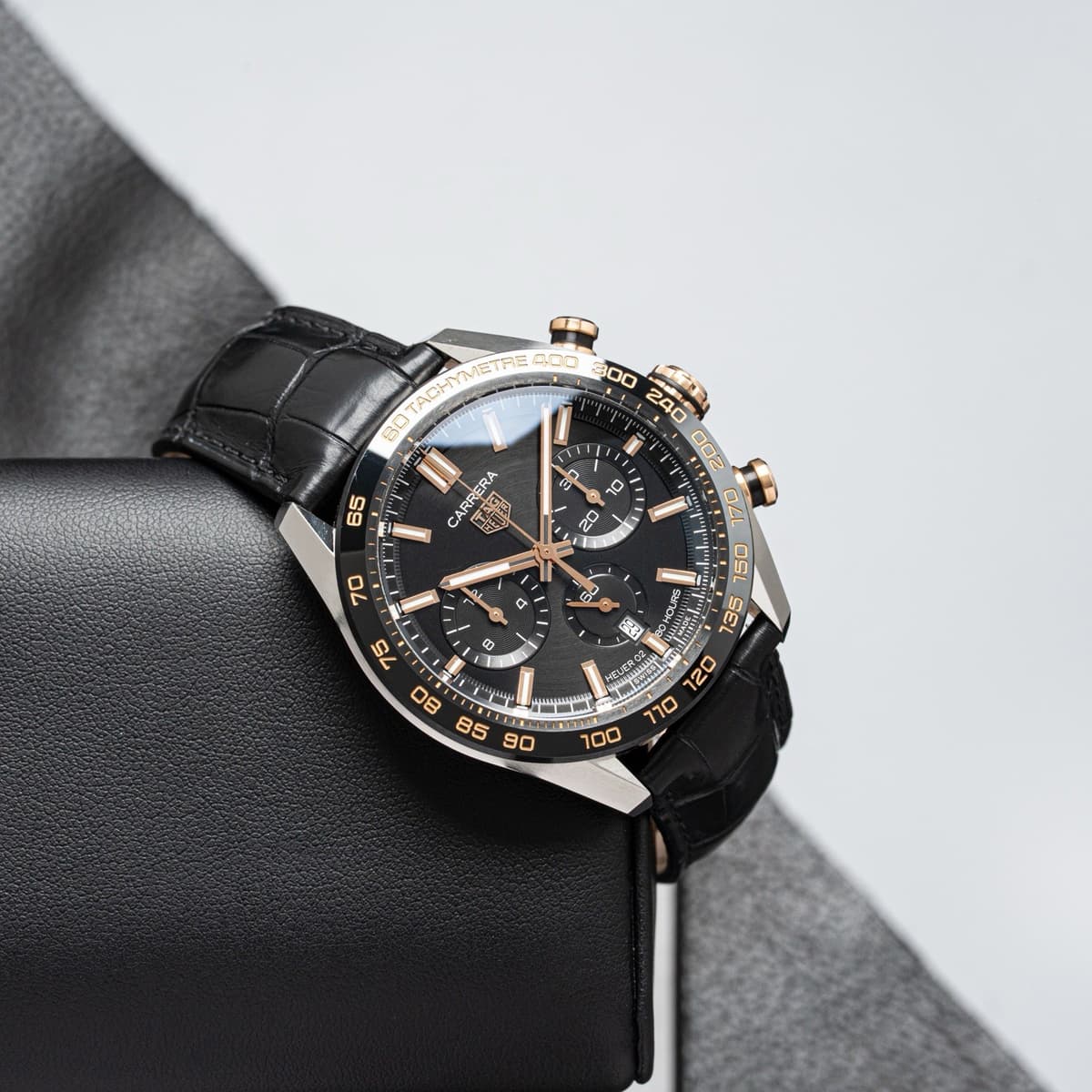 TAG Heuer Carrera Men's Black Watch - CBN2A5A.FC6481