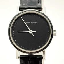 GEORG JENSEN KOPPEL BLACK DIAL LADIES WATCH