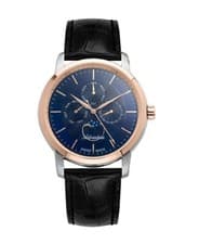 ADRIATICA Men Quartz Casual Watch Classic Dress Blue Dial Waterproof Swiss 43mm