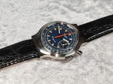 Longines Conquest  OLYMPIC GAMES MUNICH 1972 RARE BLUE DIAL