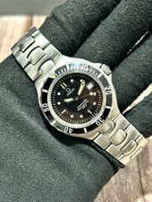 [Vintage] OMEGA Seamaster Professional 200m black Dial Quartz Men's Watch B326