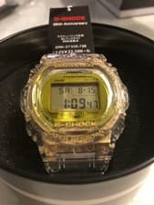 Glacier Gold Watch with box Casio G-SHOCK DW-5735E-7JR 35th Anniversary Model