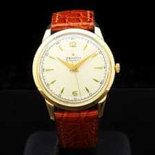 Zenith Bumper 18kt Gold 34mm Year 1954 Automatic Cal 133.8 Serviced