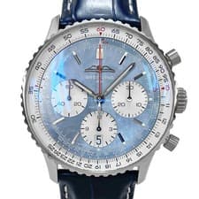 Breitling Navitimer B01 Chronograph 41mm AB0139211C2P1 Blue Shell Skeleton