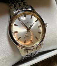 Citizen High Line Hand Wound Wristwatch Original Crystal Glass Screwback