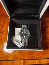 Seiko SSK035K1 Automatic GMT Diver Steel Watch New Box