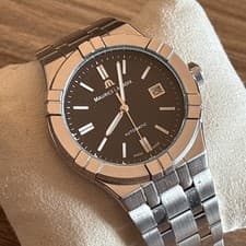 MAURICE LACROIX Icon Automatic AI6008 42mm Black Dial Steel