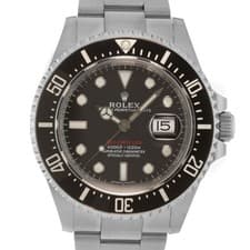 ROLEX Sea Dweller 126600 MK1 Dial Warranty 2018 Box/Paper