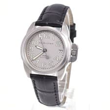 Hamilton Khaki Field 6305 Gray Dial Automatic Men's Watch Used Working #85