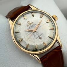 Omega Constellation Pie Pan 18K Solid Gold Automatic Vintage Watch Ref. 455.979