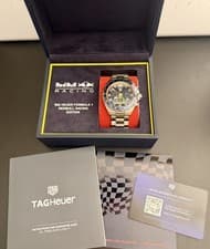 TAG Heuer Formula 1 Red Bull Racing Chronograph CAZ101AL Full Set