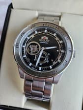 🔥 ORIENT F6S2-UAC0 Automatic Winding Retro Future Reial Camera Open Heart JAPAN