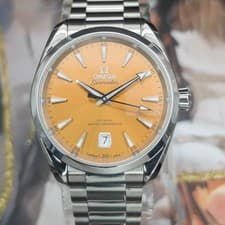 2026 Omega Aqua Terra “Saffron-Dial” – 38mm - Full Set – 220.10.38.20.12.001