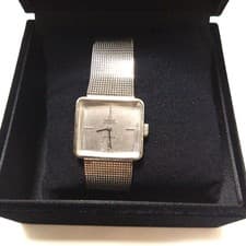 Omega Devil Cut Glass TV Screen Watch Automatic Winding Rare