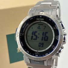CASIO PRO TREK PRW-31YT-7JF Climber Line Tough Solar Pre-owned with Box, Manual
