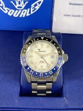 Squale 30 Atmos GMT 1545 Maio Ceramica-Box Set-Pre Owned-Batman-Automatic-42mm