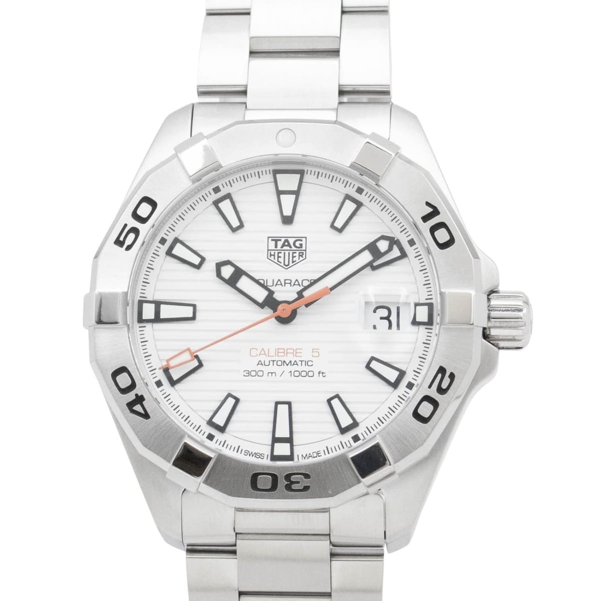 TAG Heuer Aquaracer WBD2111.BA0928 White Dial Automatic Watch