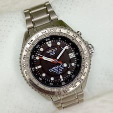 Seiko LANDMASTER 5M45-6A00 Automatic Watch wrist 17.5cm/6.9in Japan