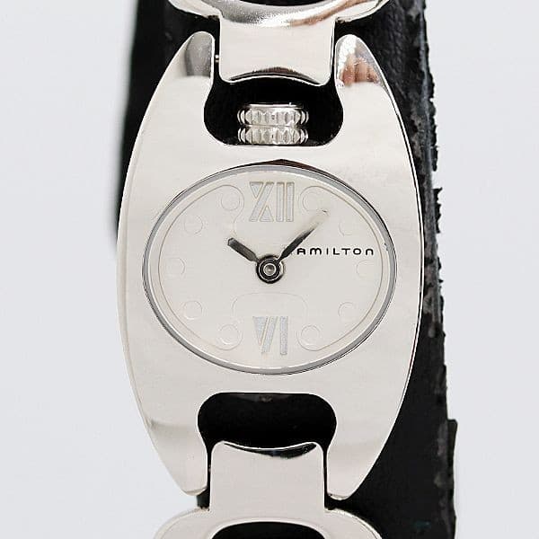 Hamilton H21111154 6347 QZ Watch Silver Dial Ladies Timepiece Genuine