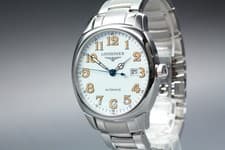 [Near MINT] Longines Spirit L2.700.4 40mm White Dial Date Automatic Men's Watch