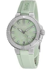 Oris 01 733 7770 4157-07 4 18 67FC Ladies Watch Aquis Date 36,5mm 30ATM