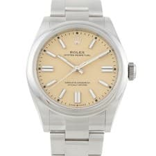 Rolex Oyster Perpetual 41 Beige Dial Steel Watch 134300