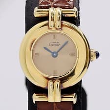 Cartier W1008554 Ladies Quartz Working Luxury Dress Watch Authentic Collectible