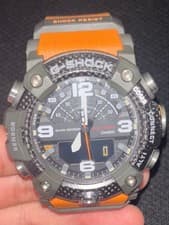 G-SHOCK QUAD SENSOR Digital Watch Orange/Gray Shock Resistant G410
