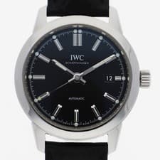 IWC IW357002 India WATCH black SS/leather AT