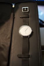 Nomos Glashutte Metro Neomatik Update Auto Steel 40mm Strap Watch Date 1165