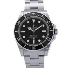 ROLEX Submariner No-Date 41mm Stainless Steel Black Dial 124060