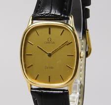 [Exc+5] Vintage 1984 OMEGA De Ville Cal.1434 Ref.191.0220 Quartz Men's Watch