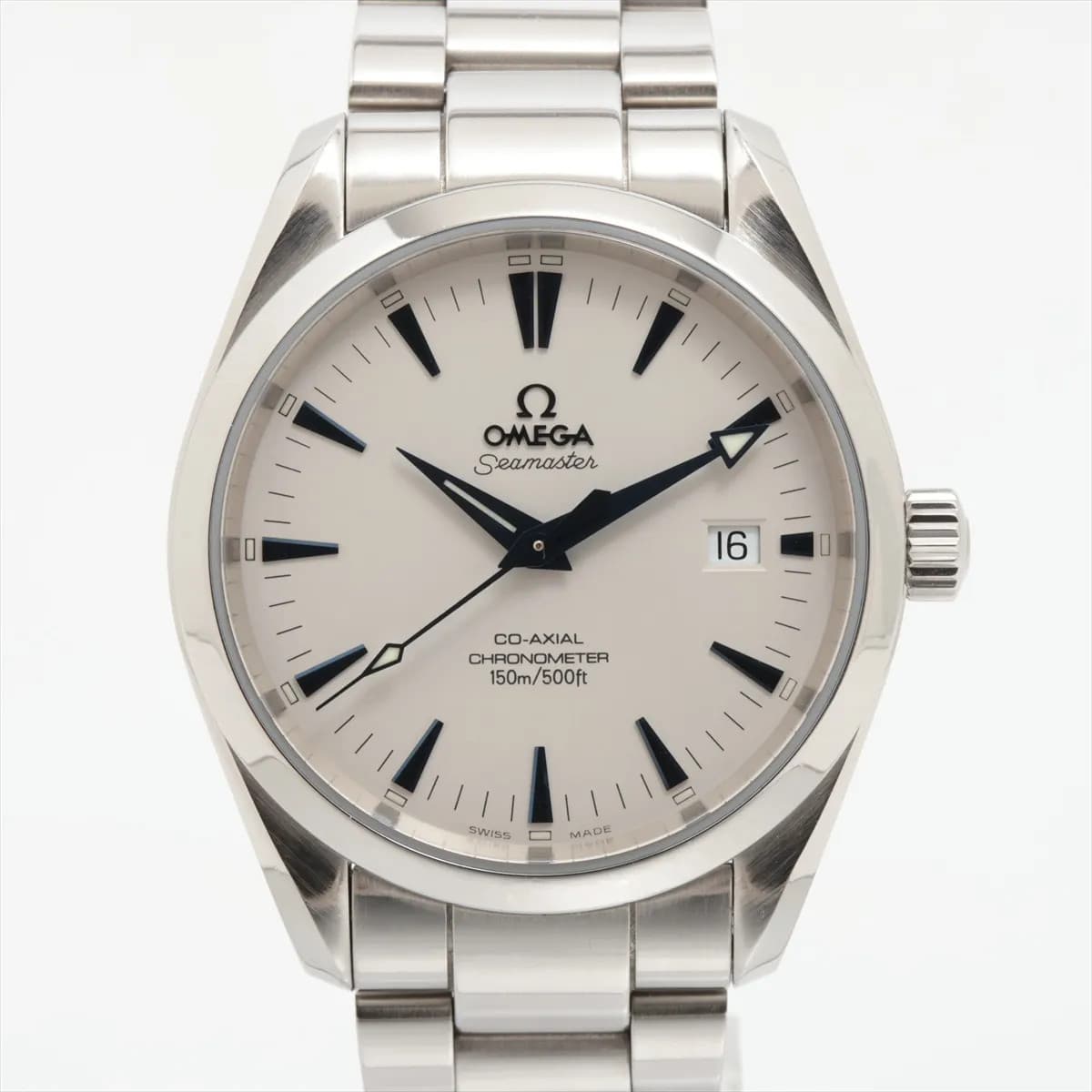 Omega Seamaster Aqua Terra Chronometer 2503.33 SS SS AT Silver-Face 4 Extra Link