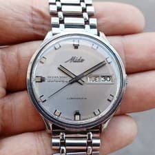 Rare Vintage Mido Ocean Star Commander Ref. 5039 Mens Watch Automatic Stelux 25J