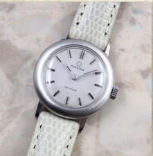 Omega vintage ladies watch 1969 manual wind, original, serviced, with stretch b