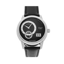 Glashütte Original PanoMaticDate Platinum 39mm Auto Watch 1-90-01-03-03-04