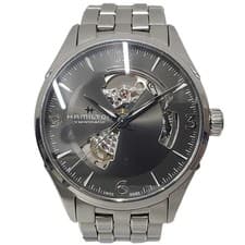 Hamilton Jazzmaster Open Heart H327050 Men's Gray Working