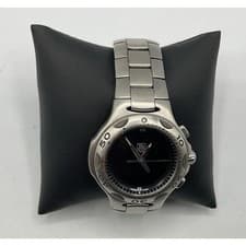 Tag Heuer Kirium CL11A Black Digital about 39mm Steel Men's Watch
