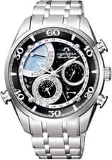 CITIZEN Campanola AH7060-53F Black Quartz Stainless Steel Men's Watch New in Box