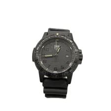 Import duty included for US buyers  Luminox Quartz Watch Analog Rubber Black Ser