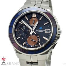 Casio OCW-S5000D-1AJF Oceanus Edo Kiriko Radio-Controlled Solar Watch JAPAN