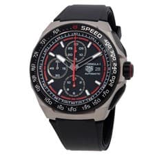 Tag Heuer Formula 1 Chronograph Automatic Black Opalin Dial Watch CBZ2082.FT8096