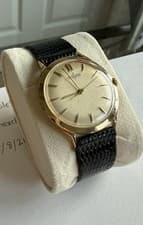 Vintage Ulysse Nardin 14k Gold Chronometer  34 mm Men's Mechanical Watch