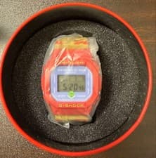 Casio G-SHOCK Mario DW-5600SMB-4JR Limited Watch Japan Unused Rare Red
